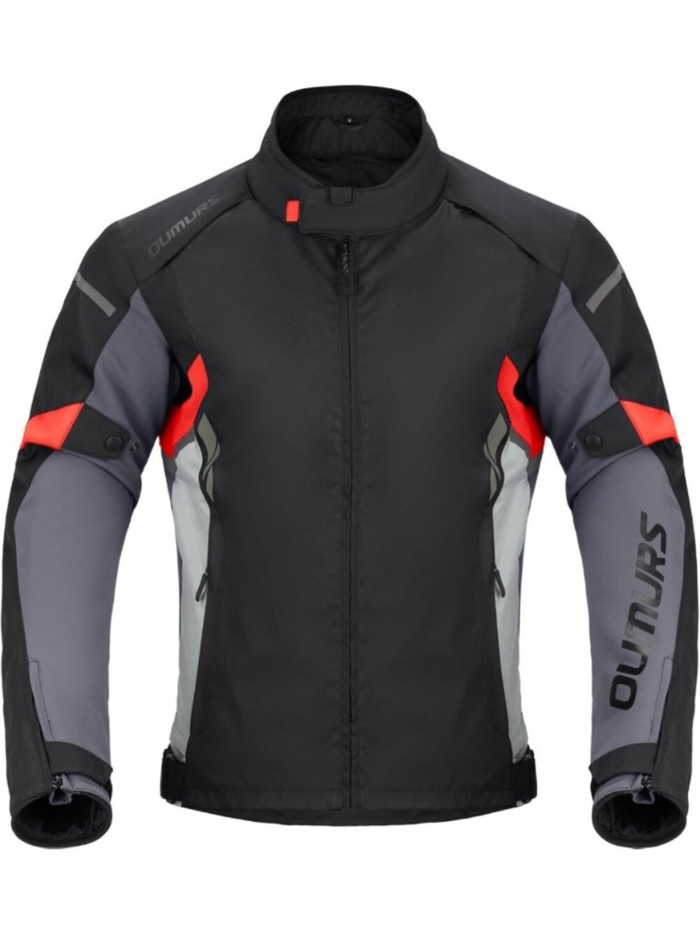 Men's 3-in-1 Windproof Motorcycle Jacket, CE Certified, All Season, Removable